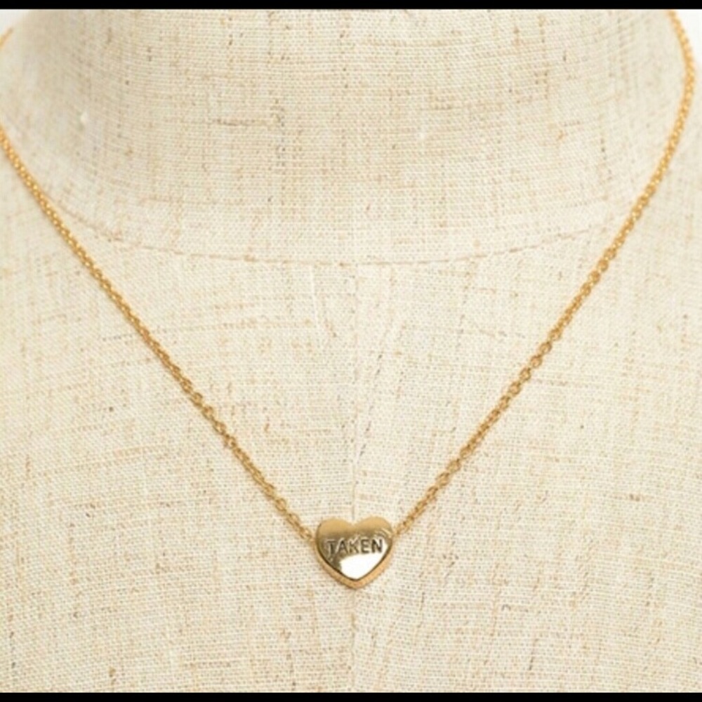 NWT “Taken” Necklace and Earrings Set